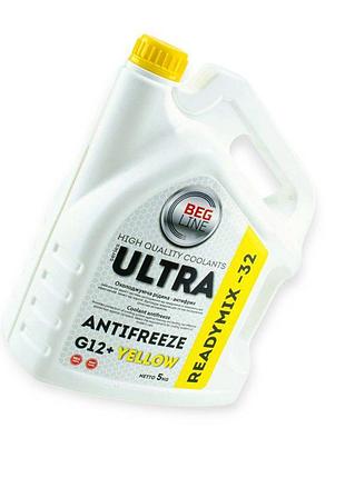Антифриз жовтий 5 л -32°c g12+ ultra meg beg-line