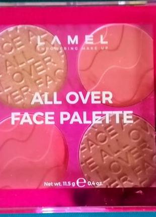 Lamel all-over face palette
