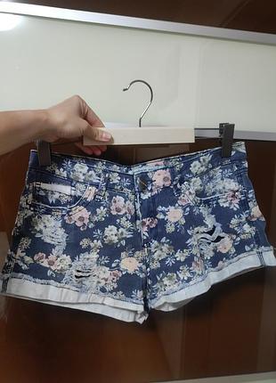 Шорты джинсовые stradivarius