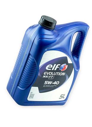 Олива моторна elf 5w-40 evol 900 ft 4л
