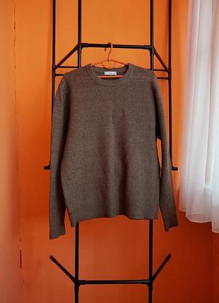 Mng xl | коричневый рубчатый свитер
mango mng ribbed sweater brown xl