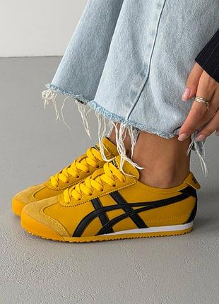Кроссовки asics onitsuka tiger mexico 66 yellow