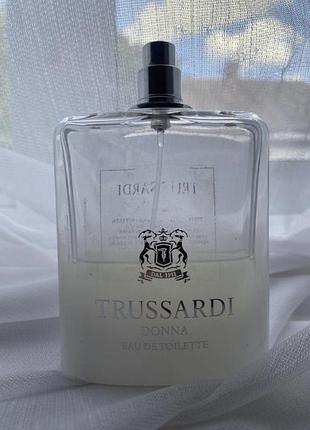 Trussardi donna eau туалетна вода оригінал! тестер без кришечки. залишок за 100 мл.
