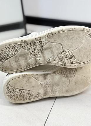 Кеди білі guess 25,5см 8