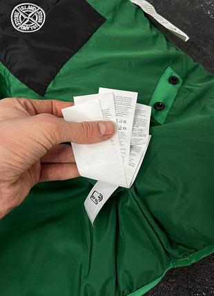 💚 пуховик stone island green 💚 6