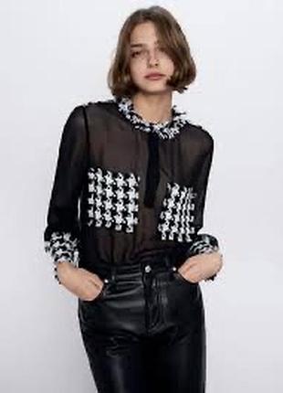 Блуза женская стильная zara