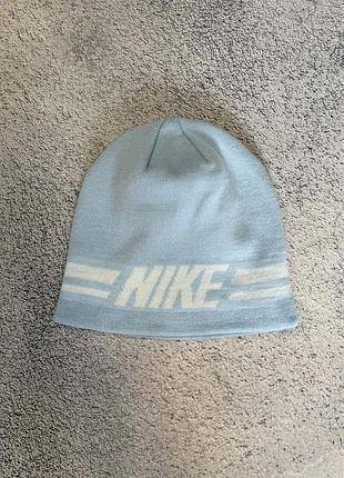 Вінтажна шапка nike y2k блакитна оригінал 90s 2000s