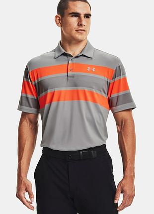 Удобная футболка поло андер армор under armour the playoff polo, факт l, оригинал