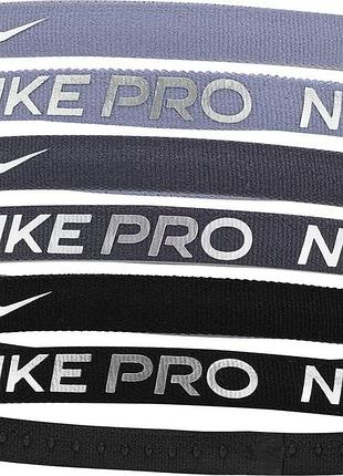 Пов'язка на голову nike flex classic headbands 6pk