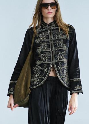 Куртка сатинова жіноча zara new