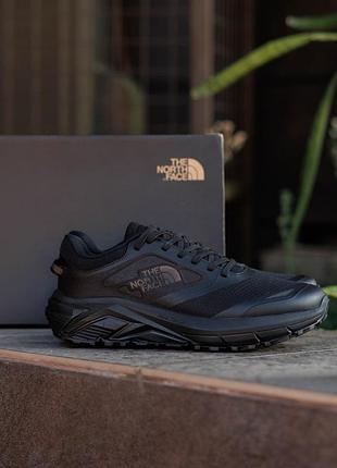 Чоловічі кросівки the north face vectiv enduris 3 gore-tex triple black🖤