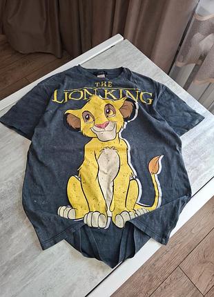 Футболка король лев bershka