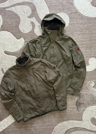 Комплект вітровка mammut з підкладом gore-tex
