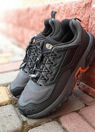 Термо кроссовки salomon acs + ft серые 7