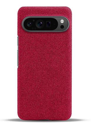 Тканинний чохол для google pixel 9, 9 pro (червоний)