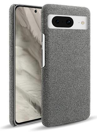 Тканинний чохол для google pixel 8a (сірий)