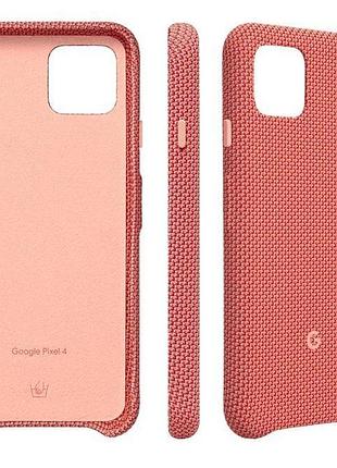 Оригінальний чохол fabric google pixel 4 could be coral (ga01282)