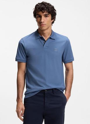 Премиальная футболка поло хуго босс hugo boss polo, факт m, оригинал