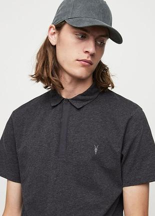 Allsaints allsaints чоловіча футболка поло без дефектів large розмір л або м