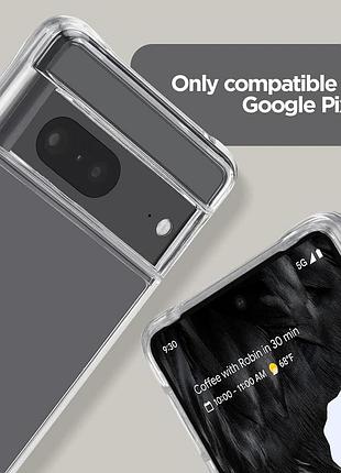 Прозрачный чехол case-mate tough для google pixel 7 5