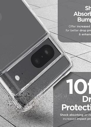 Прозрачный чехол case-mate tough для google pixel 7 6
