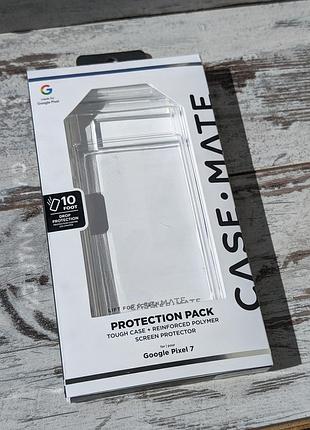 Прозрачный чехол case-mate tough для google pixel 7 7