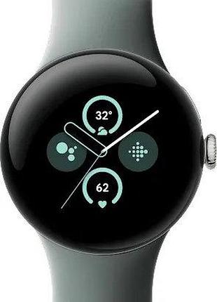 Смарт-годинник google pixel watch 2 champagne gold case / hazel active band (lte) 2