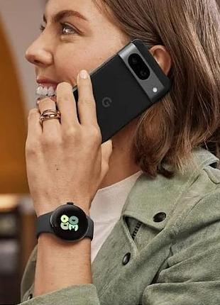 Смарт-годинник google pixel watch 2 champagne gold case / hazel active band (lte) 8
