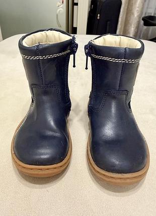 Дитячі шкіряні чобітки clark’s