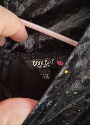 Велюровое нарядное платье coolcat 5