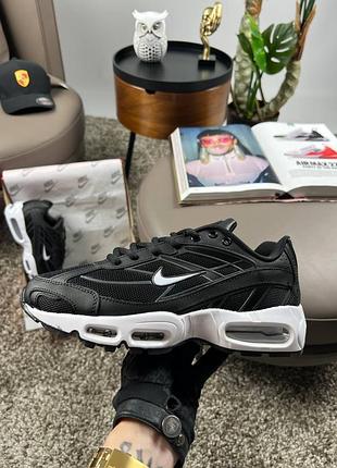Чоловічі кросівки nike air max snox black white 43