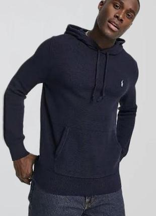 Оригінальне худі, кофта з капюшоном з 100% вовни від бренду polo ralph lauren.