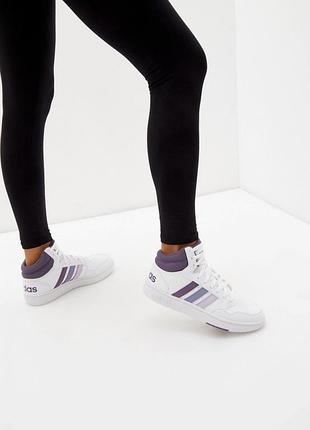 Женские кроссовки - кеды adidas hoops 3.0 mid w if5306