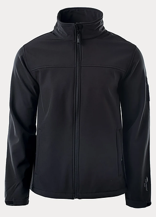 Мужская куртка magnum deer softshell black черная софтшел ветровка на флисе демисезонная магнум мембранная xl
