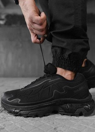 Мужские термо кроссовки sindikat black /greey нп4900