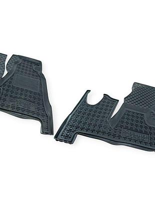 Коврики салона mercedes sprinter i, volkswagen lt (1995-2006) борт 2,5 см, с перемычкой avto-gumm