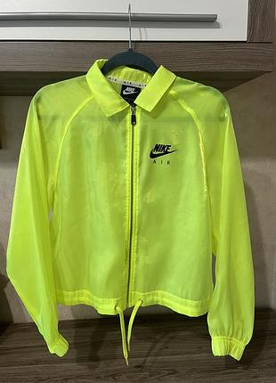 Неонова вітрівка nike air оригінал 3