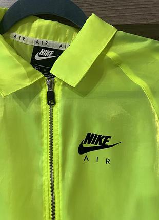 Неонова вітрівка nike air оригінал 4