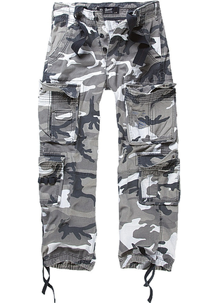 Штаны карого мужские brandit pure vintage urban камуфляжные брюки карго брендит (s) xxl