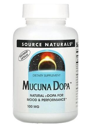 Source naturals mucuna dopa 100 mg 60 caps
