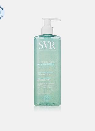 Очищувальний гель  для вмивання обличчя 400мл аптечний svr physiopure cleansing foaming gel