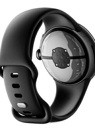 Смарт-годинник google pixel watch 2 matte black case / obsidian active band (lte) 3