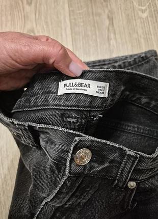 Джинсы мом pull &amp; bear 38 размер 4