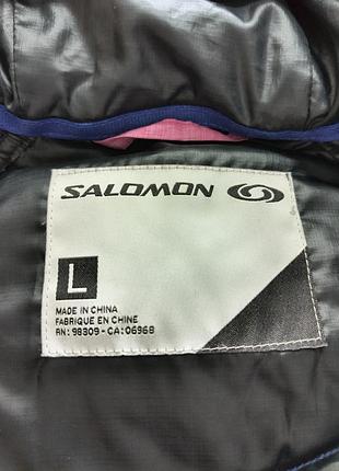 Пухова куртка salomon. 10