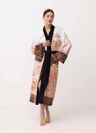 Кимоно женское из плюшевого велюра kimono aesthetic soul 18406 3xl