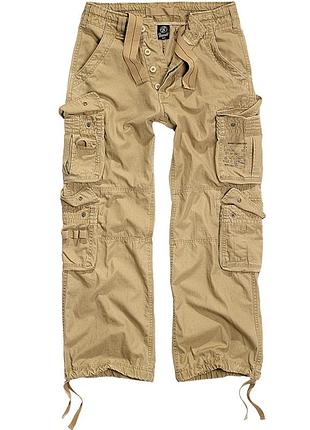 Штаны мужские brandit pure vintage beige бежевые брюки карго брандит (m) s