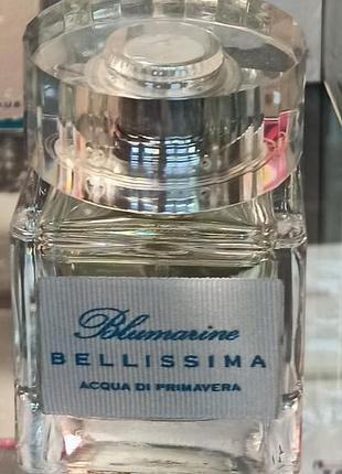 Belissima aqua di primavera bluemarine туалетная вода для женщин оригинал 30мл