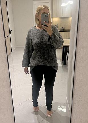 Чудові темно-сірі брюки zara 5