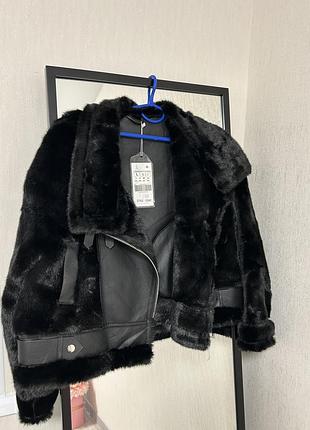 Дублёнка с мехом