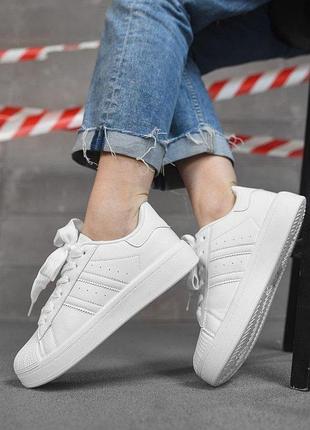 Женские кроссовки star mini white нп5224